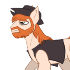 mlp_Tyrant's profile picture. Where does he come from? What is he here for? No one knows! Just don't make him angry ;)