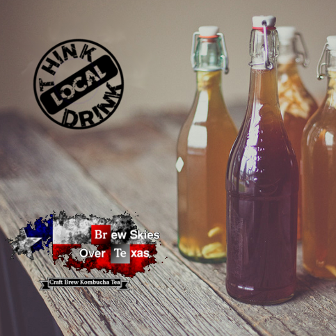 BrewSkiesTexas's profile picture. Craft-brew Kombucha