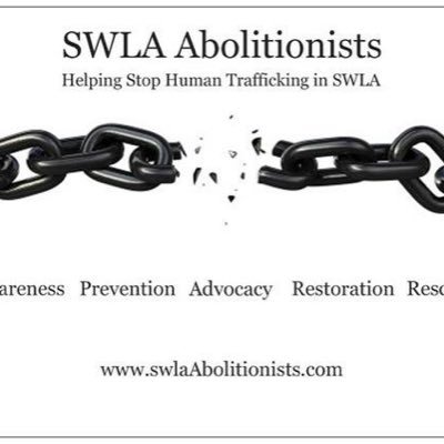 Nonprofit that fights human trafficking in SWLA & globally. Donate: Text FREESWLA to 44321.