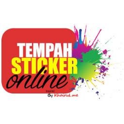 Tempah sticker dengan minimum order terendah di Malaysia