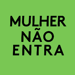 Mulher Não Entra (ou quase não entra) é um repositório da não presença feminina no espaço público, mediático e académico.