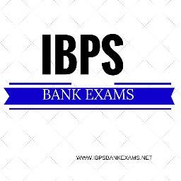 IBPS Bank Exams is an ideal portal for Bank Exams students to get recent information on IBPS Exams.