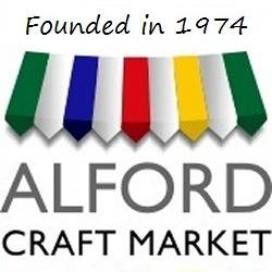 Alford Craft Market, a non profit making organisation run by volunteers, has promoted Arts and Crafts in Alford, Lincs, and the surrounding area since 1974.