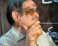 A senior Tamil Poet. Published five volumes of Poems, one anthology, one short story collection and one collection of Essays. Married & has a big family.