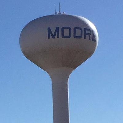 Moore Oklahoma - located between Oklahoma City and Norman.