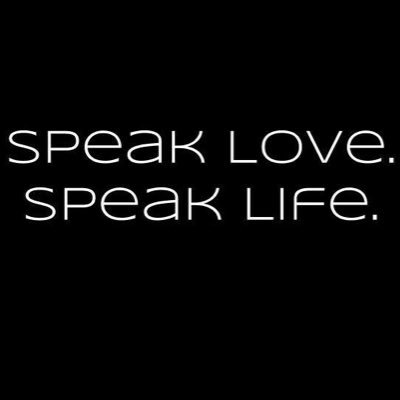 Speak Love, Speak Life, partially derived from the TobyMac song Speak Life, is a blog solely focused on encouraging people in their faith in Jesus.