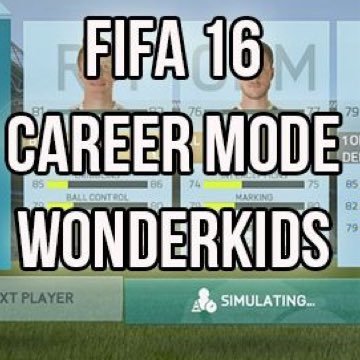 A Twitter page showing you the best players with the best potential on FIFA 16 career mode.