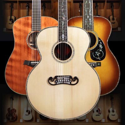 Powered by @musicvilla, AL features some of the world's most popular & sought-after acoustic guitars, all FOR SALE at https://t.co/RuDqt8uoub