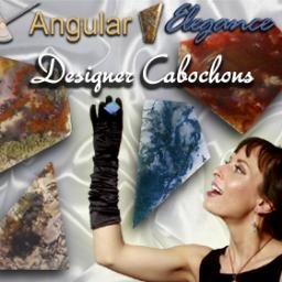 I specialize in elite designer cabochons in angular designs for wire wrap, metalsmithing, and other jewelry designs. I also hand carve opals.