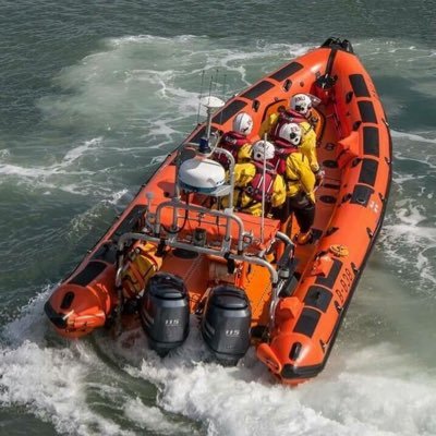 #Beaumaris Atlantic 85 Inshore Lifeboat covering the MenaiStrait between Anglesey and the mainland from Puffin Island to Caernarfon Bar. #trainonesavemany #rnli