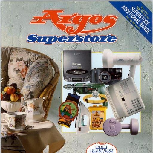 Relive yesteryear with daily memories from the Argos catalogue. Not affiliated with Argos. h/t @Retromash for many of the original scans.