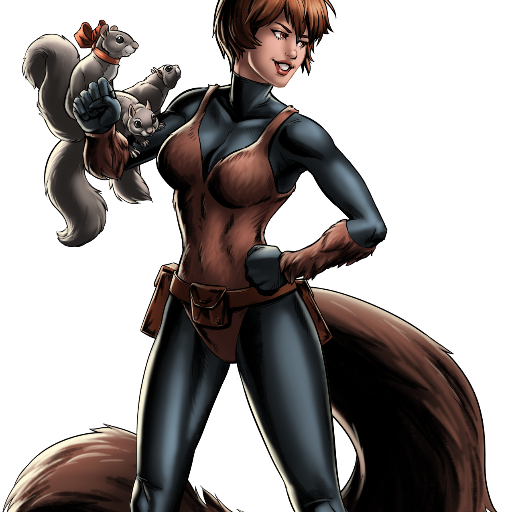SquirrelGirlDG's profile picture. Often mistaken for a mutant, Doreen was born with her powers. She has proportionate squirrel abilities, and she can talk to squirrels too.