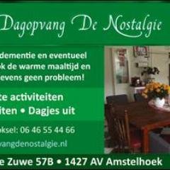 DeNostalgie's profile picture. Dagbesteding en Logeeropvang de Nostalgie, dagbesteding voor mensen met geheugenproblematiek en eenzame ouderen, een logeeropvang om mantelzorgers te ontlasten.
