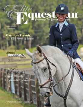 Publisher of Elite Equestrian magazine.