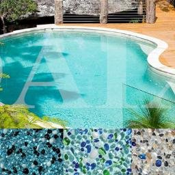 Glass products supplier 
Used for swimming pool,landscaping and terrazzo