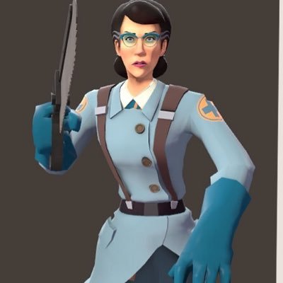 Now, vhere vere ve? Doesn't matter, jou are mein experiment! Let's go practice medicine~ |Fem Medic| |Blu| |single|