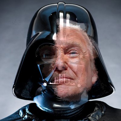 Afbeeldingsresultaat voor darth vader Trump