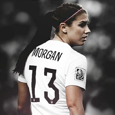 Perfection plus football equals Alex Morgan.

#ForçaAlex