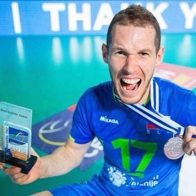 Volleyball player of Modena Volley and captain of the slovenian NT