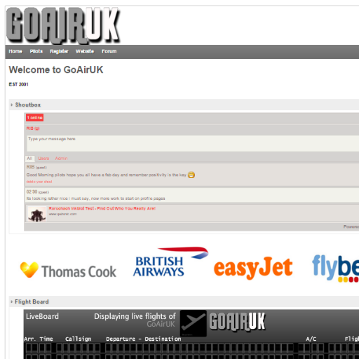 GoAir Virtual Airline & Flight Simulator Largest VA Forum on the internet! http://t.co/8bwc0m87gS http://t.co/duIsuVkNVc