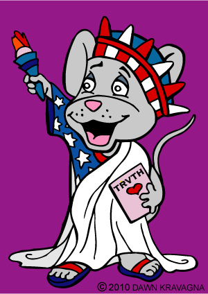 Liberty Mouse believes that the Judeo-Christian faith and freedom are inextricably intertwined: The truth sets you free, error enslaves. Free speech advocate.