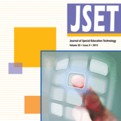 This is the official Twitter for the Journal of Special Education Technology (JSET)