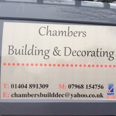 Established in 1997, Chambers Building & Decorating are a family run firm covering all aspects of the building trade.