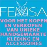 Femke Braamhorst is zelfstandig styliste en interieuradviseur. Haar site Femsa.nl is voor het kopen en verkopen van handgemaakte kleding en accessoires.