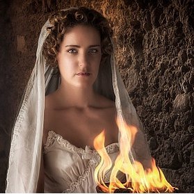 Goddess of the hearth, architecture, domesticity, family, and the state. The first and last. Sister to Zeus, Hera, Poseidon, Demeter, and Hades.