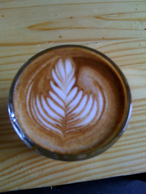 Coffee and espresso so good we opened a hot dog restaurant in the back