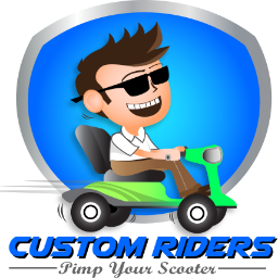 CustomRiders's profile picture. We specialise in bespoke mobility scooters and accessories