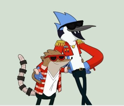 RegularShowPost's profile picture. This Twitter is owned by Mordecai and Rigby now .