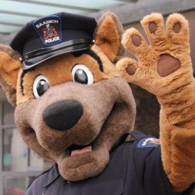 Ace is the Saanich Police mascot! Named after our championship German Shepherd who served 1992-2001, Ace is available for community events. ace@saanichpolice.ca