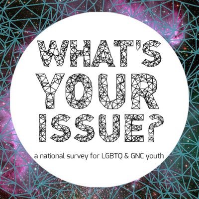 A national survey designed by and for #LGBTQ & #GNC youth to uplift issues and experiences in our communities. Check us out at  https://t.co/Fy9ElcaoeC
