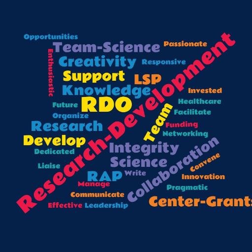 The mission of the Research Development Office is to promote, support, strengthen, and grow the research enterprise at UCSF. (Account managed by Gretchen Kiser)