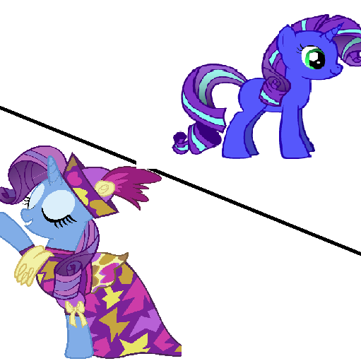 Hello, We are Crystal Shine and Bloom! @mlp_crystaldanc's 2nd and 5th sister. :3