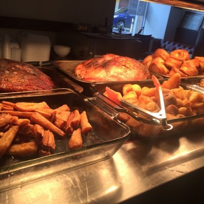 Restaurant/Takeaway serving CARVERY EVERYDAY! Fish&Chips, and Alcoholic beverages. 01554227250