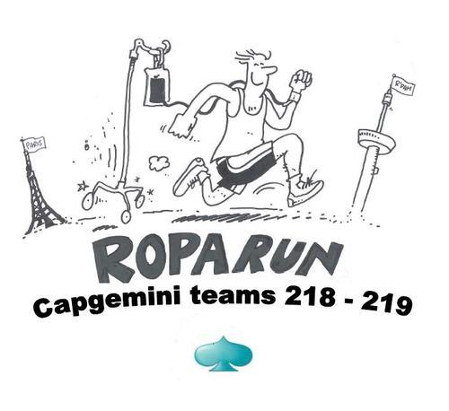 De Capgemini teams 218&219 doen al sinds 2004 mee aan de Roparun. Doel is zoveel mogelijk geld inzamelen, uitgangspunt is dat elke deelnemer even belangrijk is.