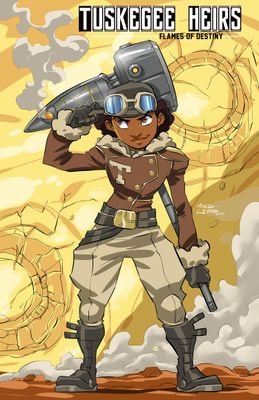 Tuskegee Heirs: Flames of Destiny” is a futuristic sci-fi adventure that follows a squadron of young gifted aviators who are earth’s last line of defence.