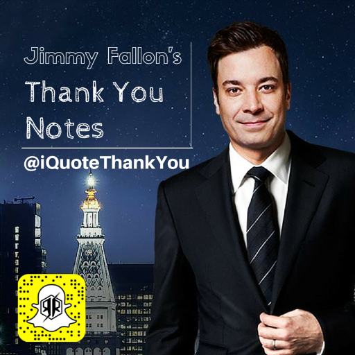 The official fan page of the @FallonTonight #ThankYouNotes