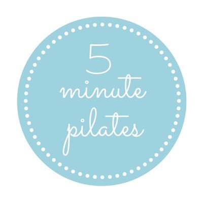 5MinutePilates's profile picture. daily 5 minute pilates videos that you can do anywhere, anytime