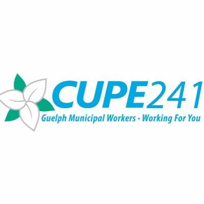 The offical Twitter page for CUPE Local 241 ~ representing 350 City of Guelph Municipal Outside workers