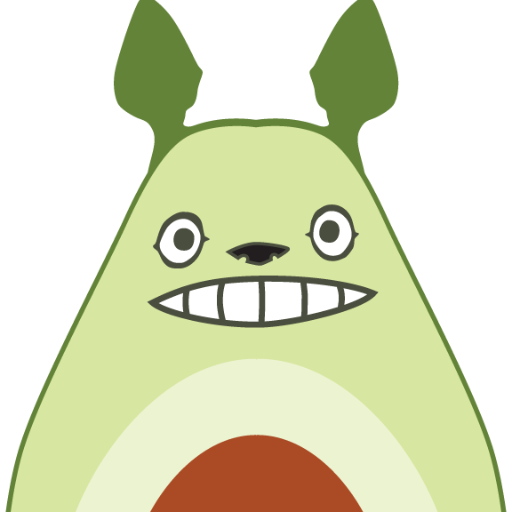 An Avocado Totoro who plays games, bakes, gardens and goes to parks. she/her