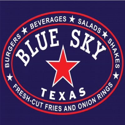 Voted BEST BURGER in Lubbock since 2010. Blue Sky on 98th (806) 368-7591 Blue Sky by Texas Tech (806) 368-0750, 2 Amarillo & 1 Abilene location.