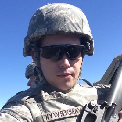 I am PFC Van der Wyk, Jason. I am an American Soldier in the Indiana Army National Guard. HOOAH! my MOS is 91B