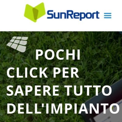 Il primo report completo del tuo impianto fotovoltaico senza installare alcuna apparecchiatura. Prova gratis https://t.co/O1nL4iUCtu