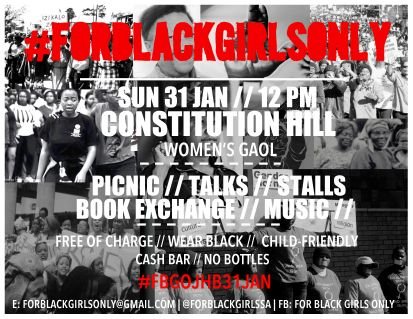 A safe space unapologetically centering Black Women. Events | Stories | Support | Resources | News | Lots of Love |
E: forblackgirlsonly@gmail.com
NO ALLIES.
