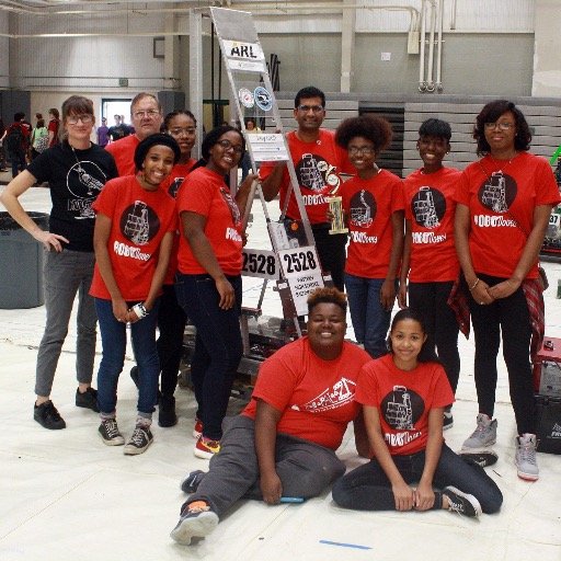 The Robodoves is an all girls robotics team from Western High School in Baltimore, Maryland. The Robodoves compete in VEX and FRC competitions.