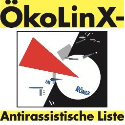 Kommunale Wähler*innen-Vereinigung Unsere Fraktion im Römer heißt z. Z. ÖkoLinX-ELF: ÖkoLinX-ARL (Manfred Zieran+Jutta Ditfurth) + ELF (Luigi Brilliante)
