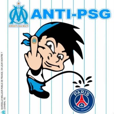Supporter de L'Olympique De Marseille ⚪️ #ForzaOM.           Anti PSG !